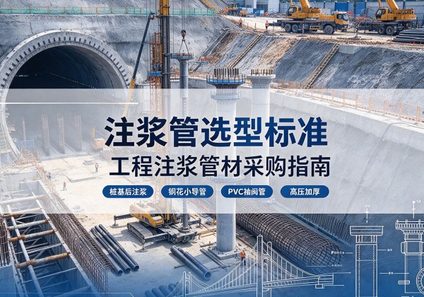 成安注浆管选型标准